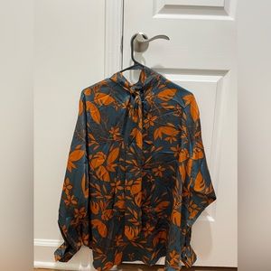 Floral flows Zara Blouse